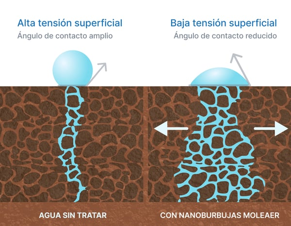 Tensión superficial del agua